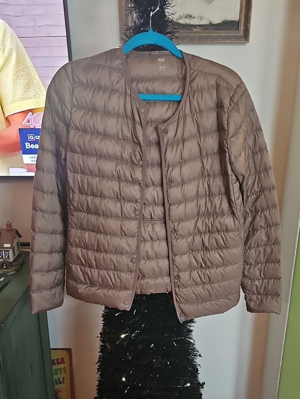 Lightweight Quilted Women’s Jacket - Taupe